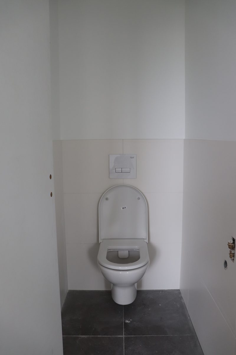Pose d'un WC suspendu